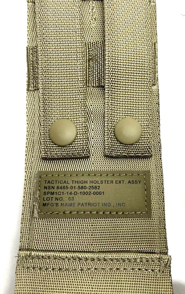 USGI Army Molle II Holster Leg Extender OCP Coyote Drop Leg Strap Multicam NIB