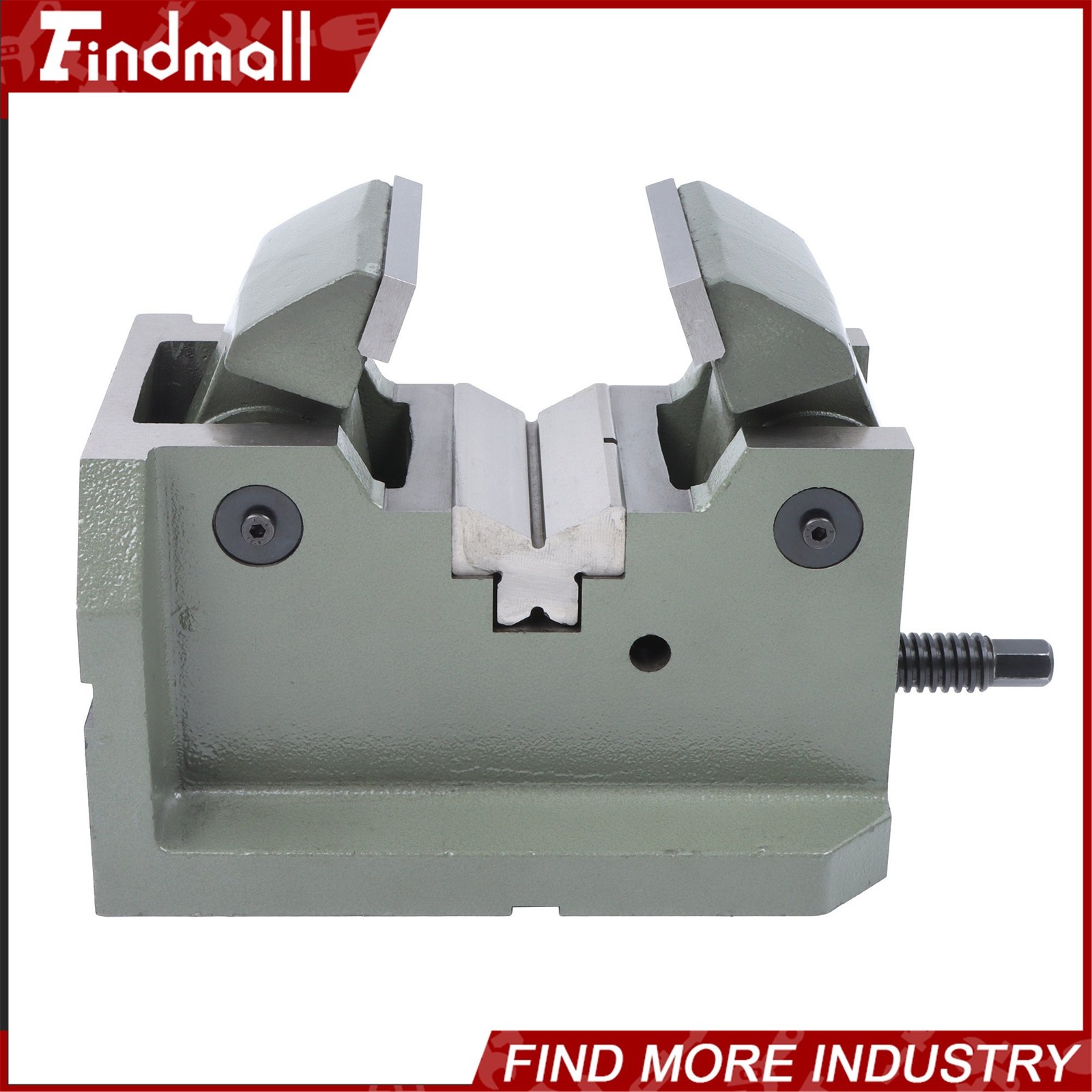Findmall 4" Machine Vise Horizontal Vertical For Holding Shafts And Round Parts
