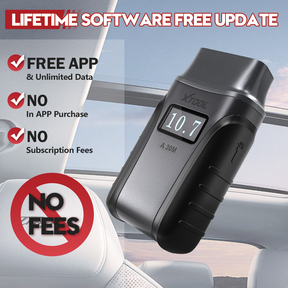 XTOOL Anyscan A30M Wireless OBD2 Diagnostic Scanner Bi-Directional Code Reader