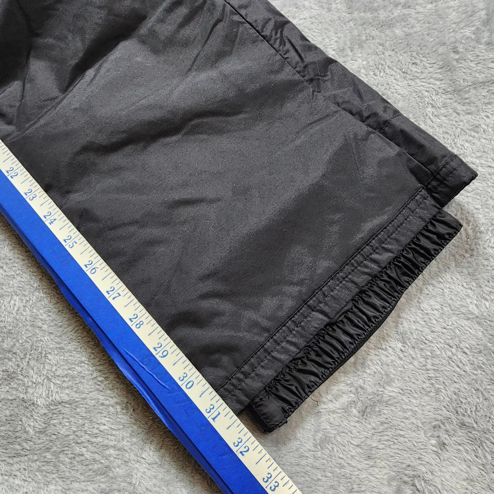 Outdoor Gear Snow Pants Men's Black Insulated Ski Snowboard Nylon Winter 31x31.5