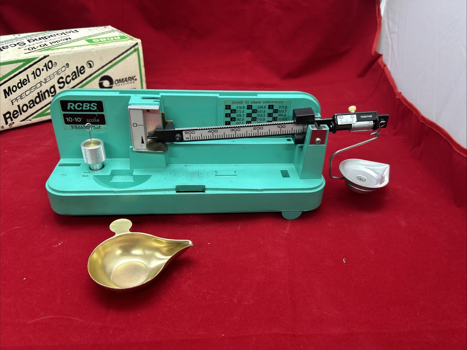 RCBS Model 10-10 Reloading Balance Beam Scale