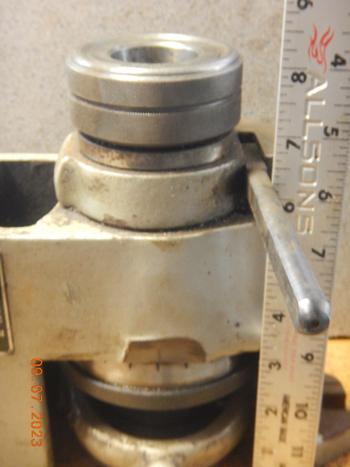 OLDER PHASE II 5C COLLET FIXTURE SPIN INDEX MACHINIST TOOL