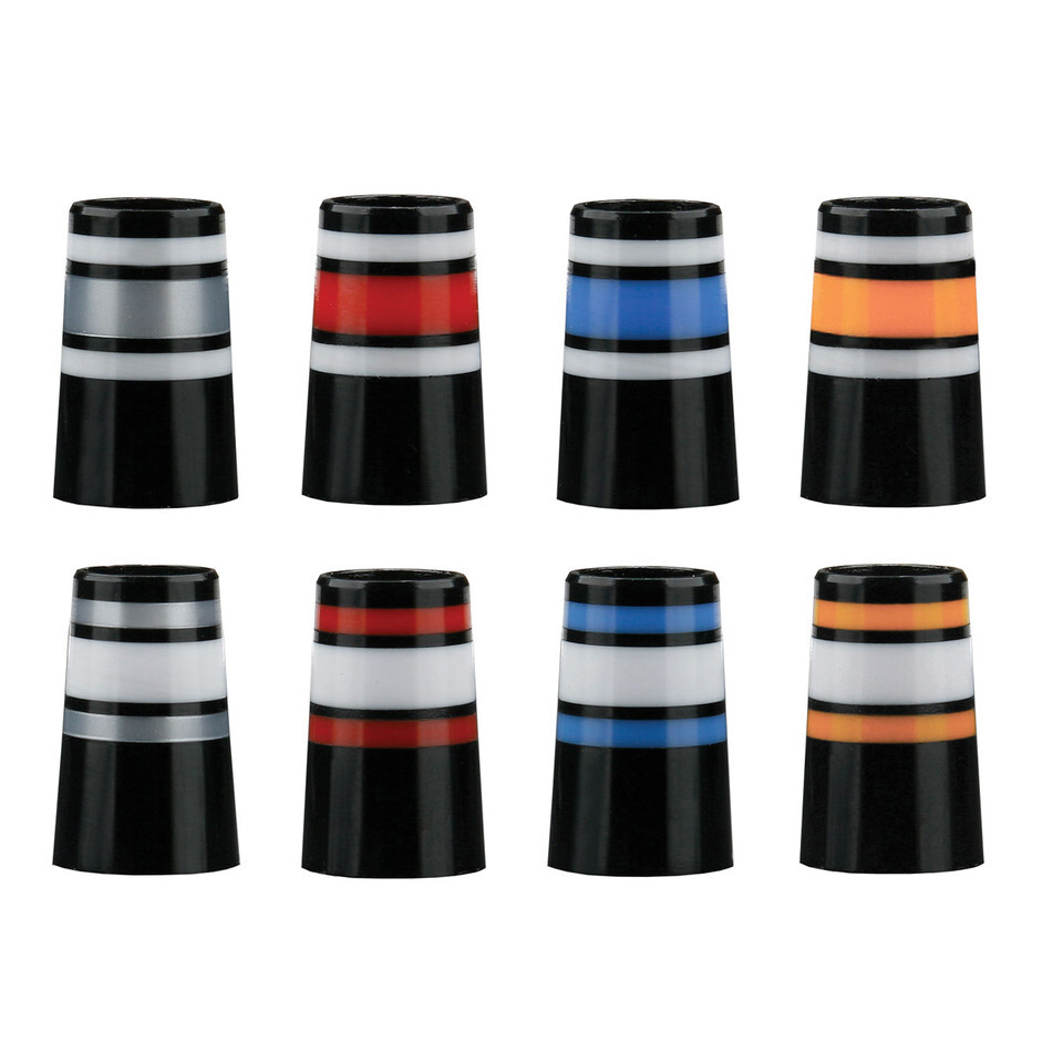 12Pcs 8R Designer Golf Club Iron Ferrules Fit Both .370"/.355" Tip