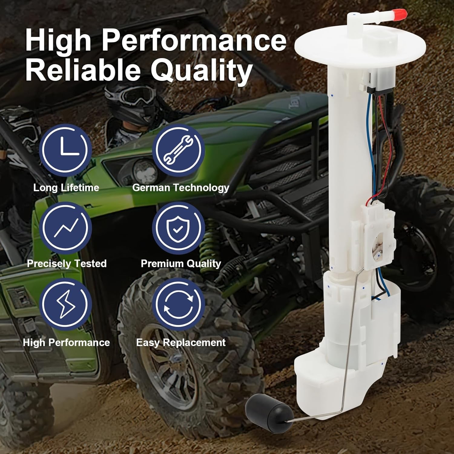 Pump Module Assembly Compatible with 2015-2023 Mule Pro FX FXT 2014-2023 Teryx