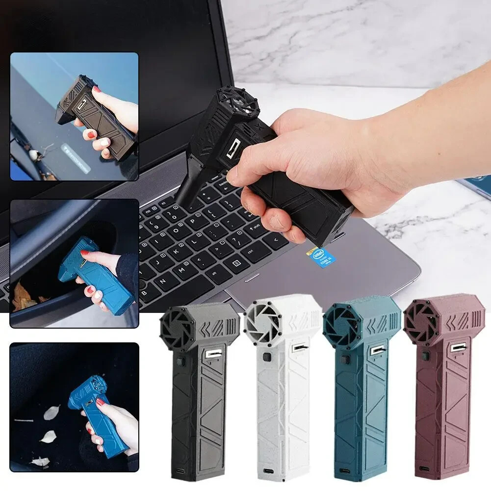 130000RPM 52m/s Mini Jet Turbo Fan Electric Air Blower Duster Cleaner W/battery