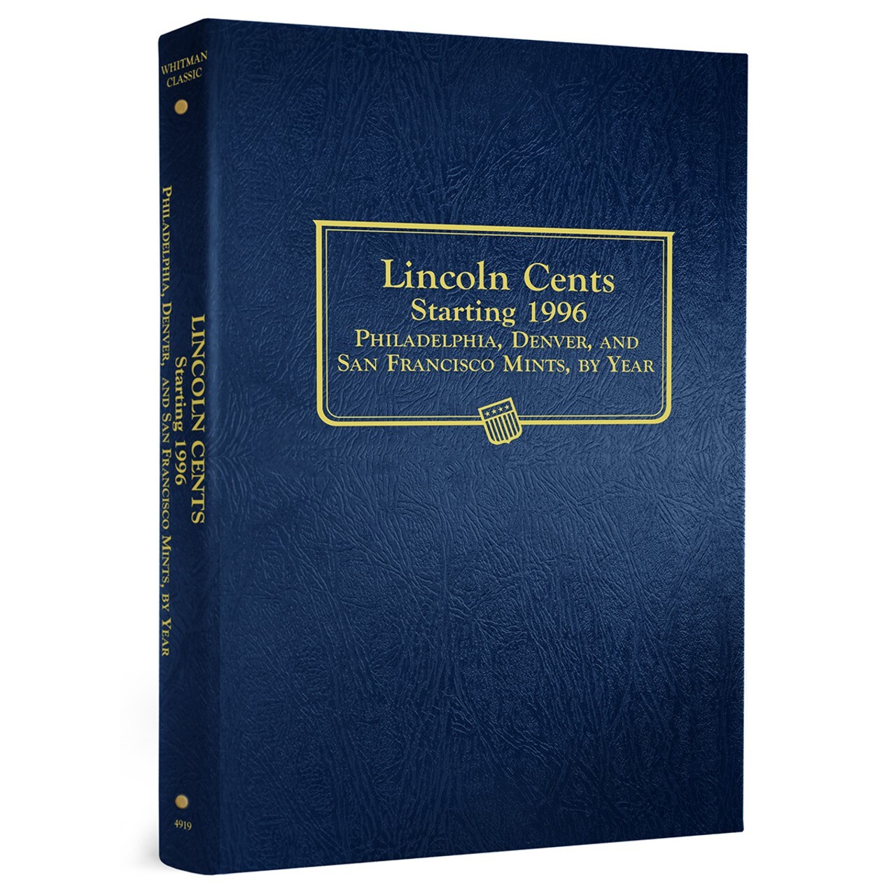 Lincoln Cents Coin Album 1996-Date Folder By Whitman 2235 New Free Page Shipping