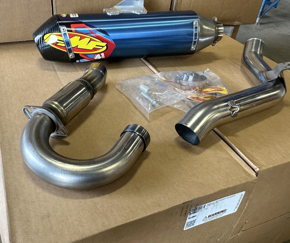 FMF Factory 4.1 Full Exhaust w/Powerbomb Head Pipe Yamaha YFZ450R 09-25 - 044401