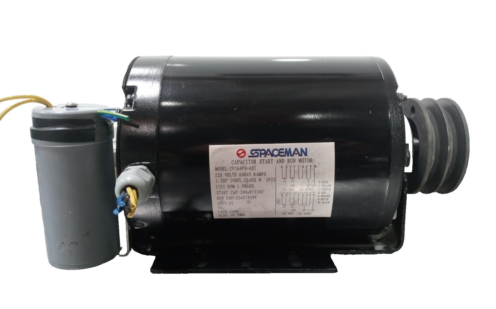 Spaceman 6265 USA ICE CREAM 3.3.01.01.006 Gear Motor with Capacitor/Tested