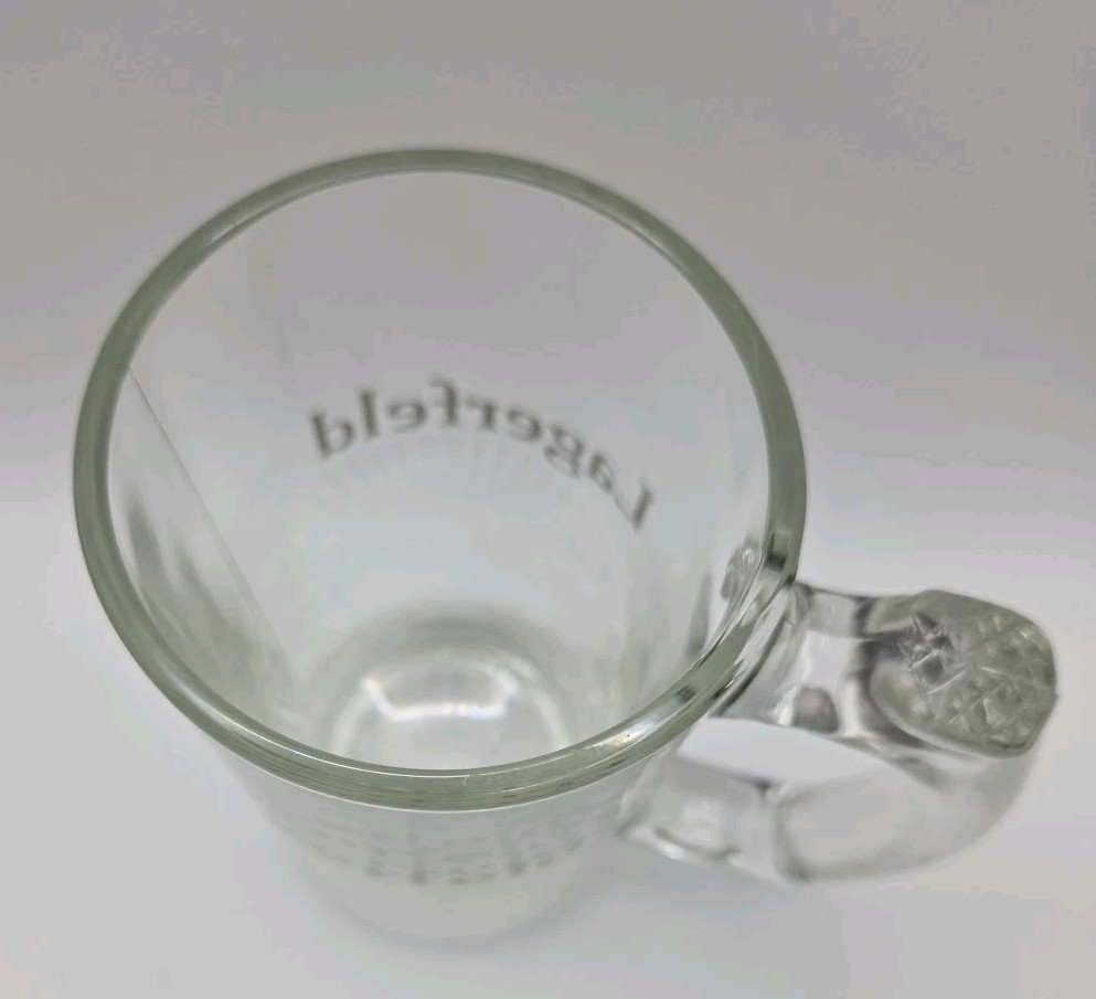 Lagerfeld Beer Stein Mug 5.5" Tall