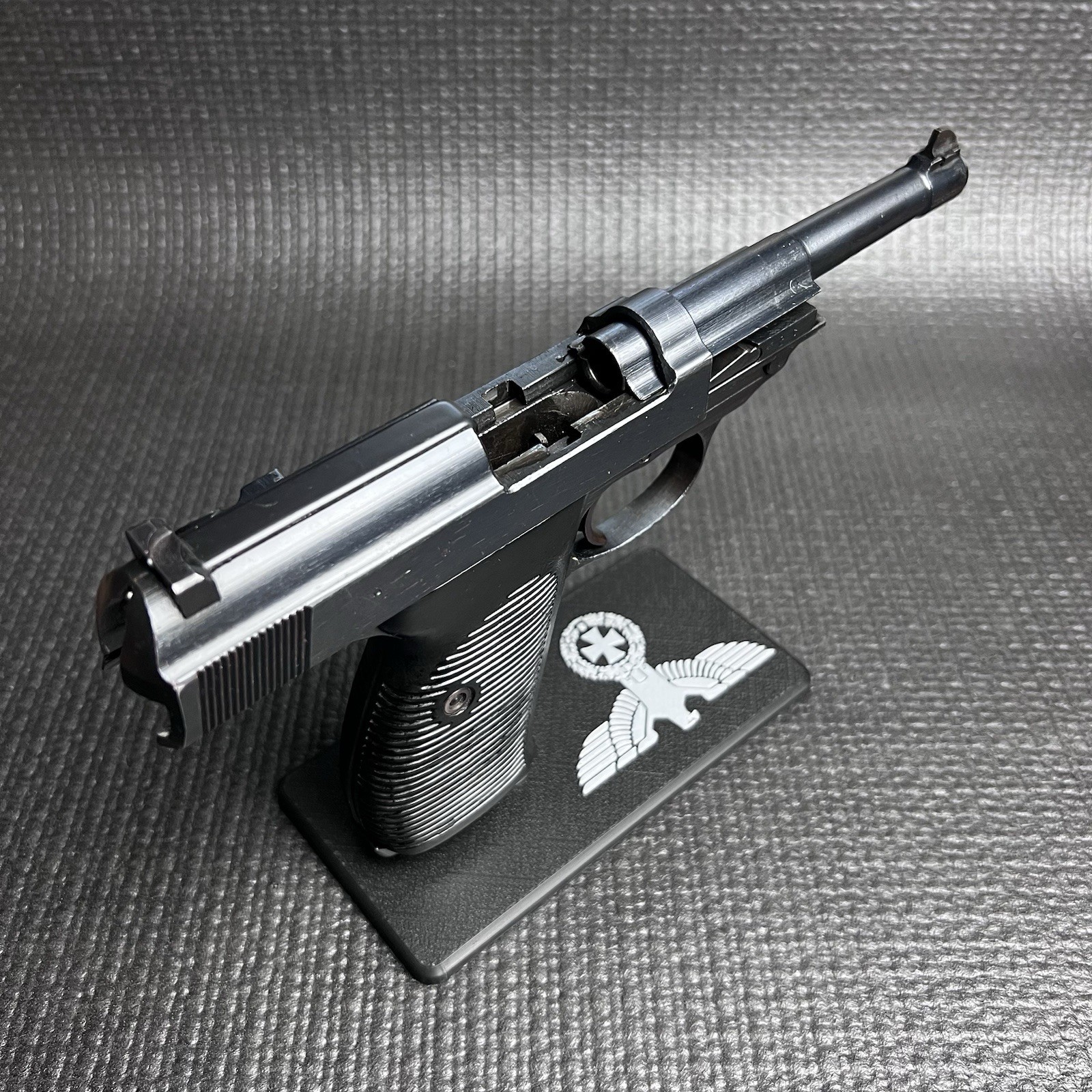 Walther P38 Pistol Display Stand Handgun Maintenance Holder WW2 German