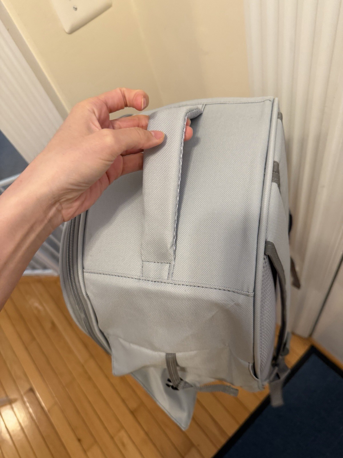 Cat Carrier Backpack, Spacious Breathable Cat Carrying Bag with Three Openings