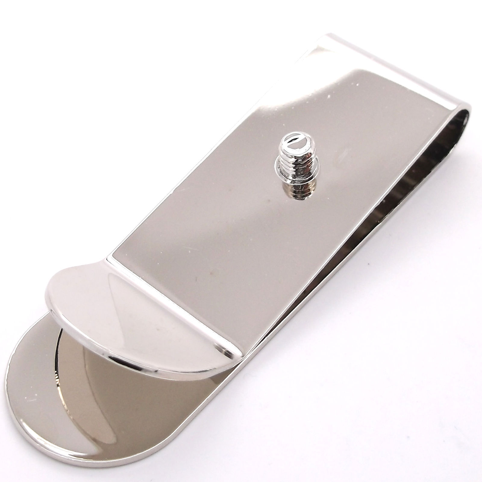 Money Clip with Concho Screw Nickel Plated 1242-02 by Stecksstore