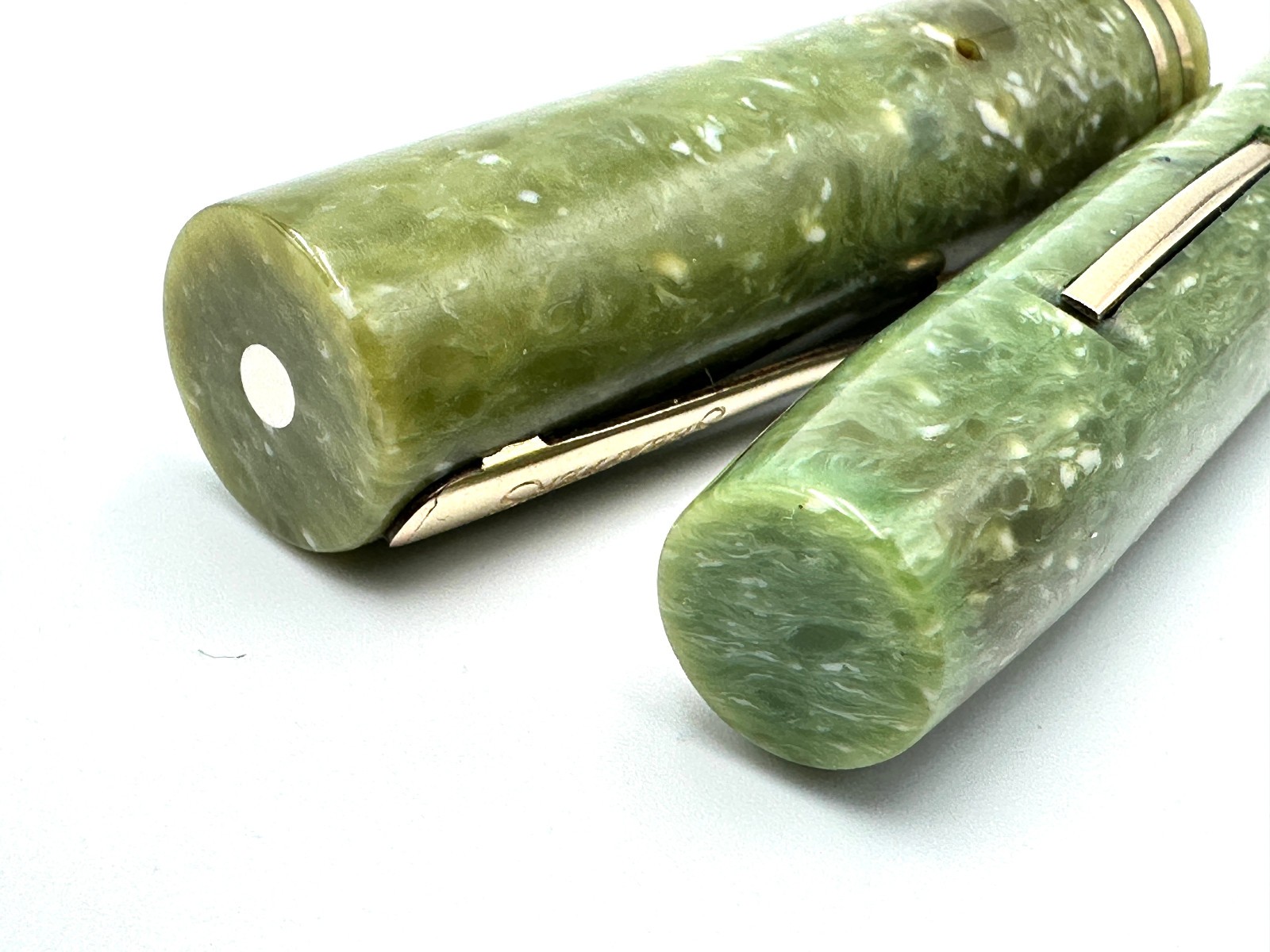 VINTAGE c1928 SHEAFFER LIFETIME FLAT TOP OVERSIZE Sr FOUNTAIN PEN 14K RESTORED