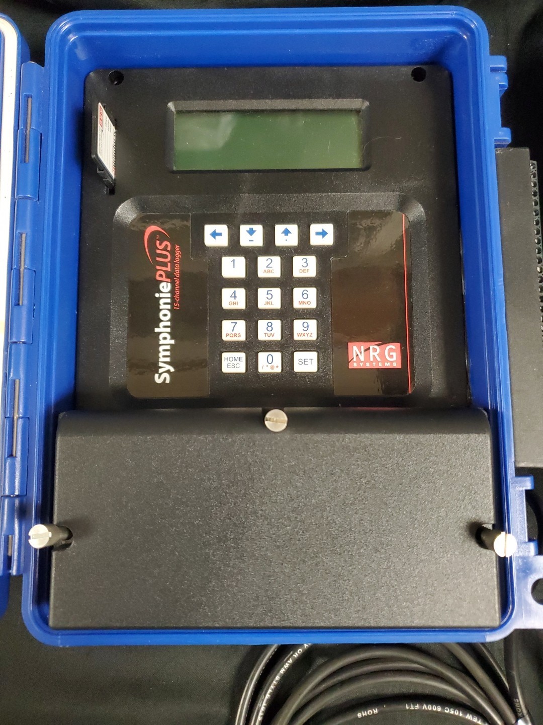 NRG Systems SYMPHONIE PLUS LOGGER 15 Channel EXCELLENT - TESTED Working 100%