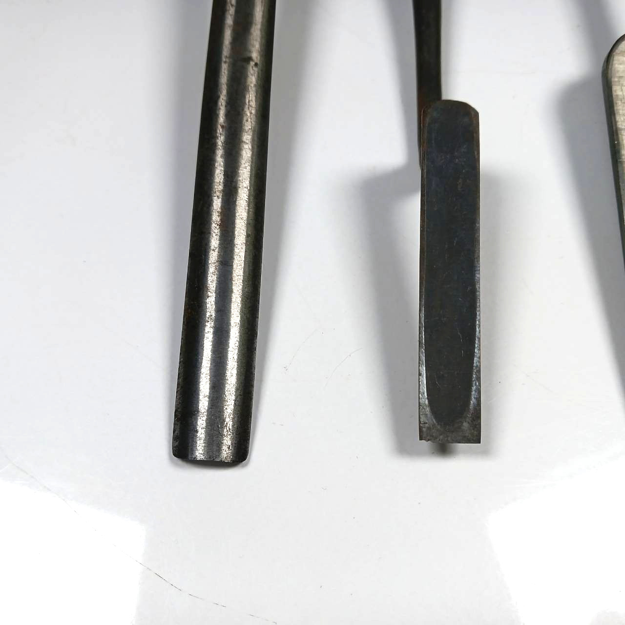 Japanese Nomi Chisel set of 4 KANE-SADA ┓定 etc. 9-30mm Chisels Japan / AI1812T