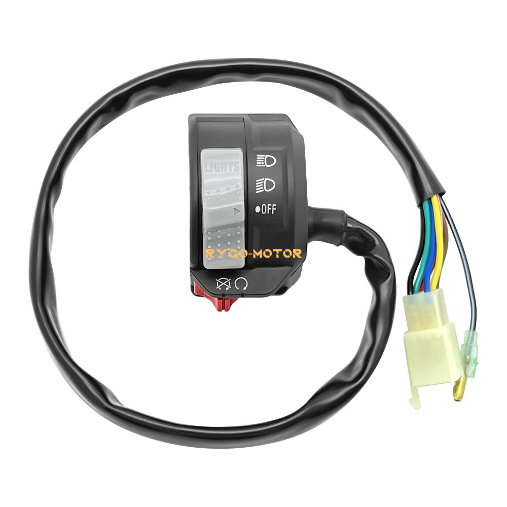 Handlebar On Off Run Start Stop Switch Headlight for Yamaha Big Bear 350 YFM350