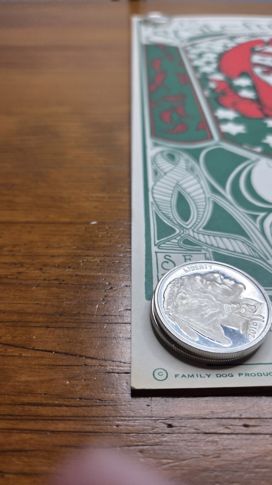 RARE 1966 GRATEFUL DEAD CONCERT POSTER FD-33-3 AVALON EXCELLENT COND.