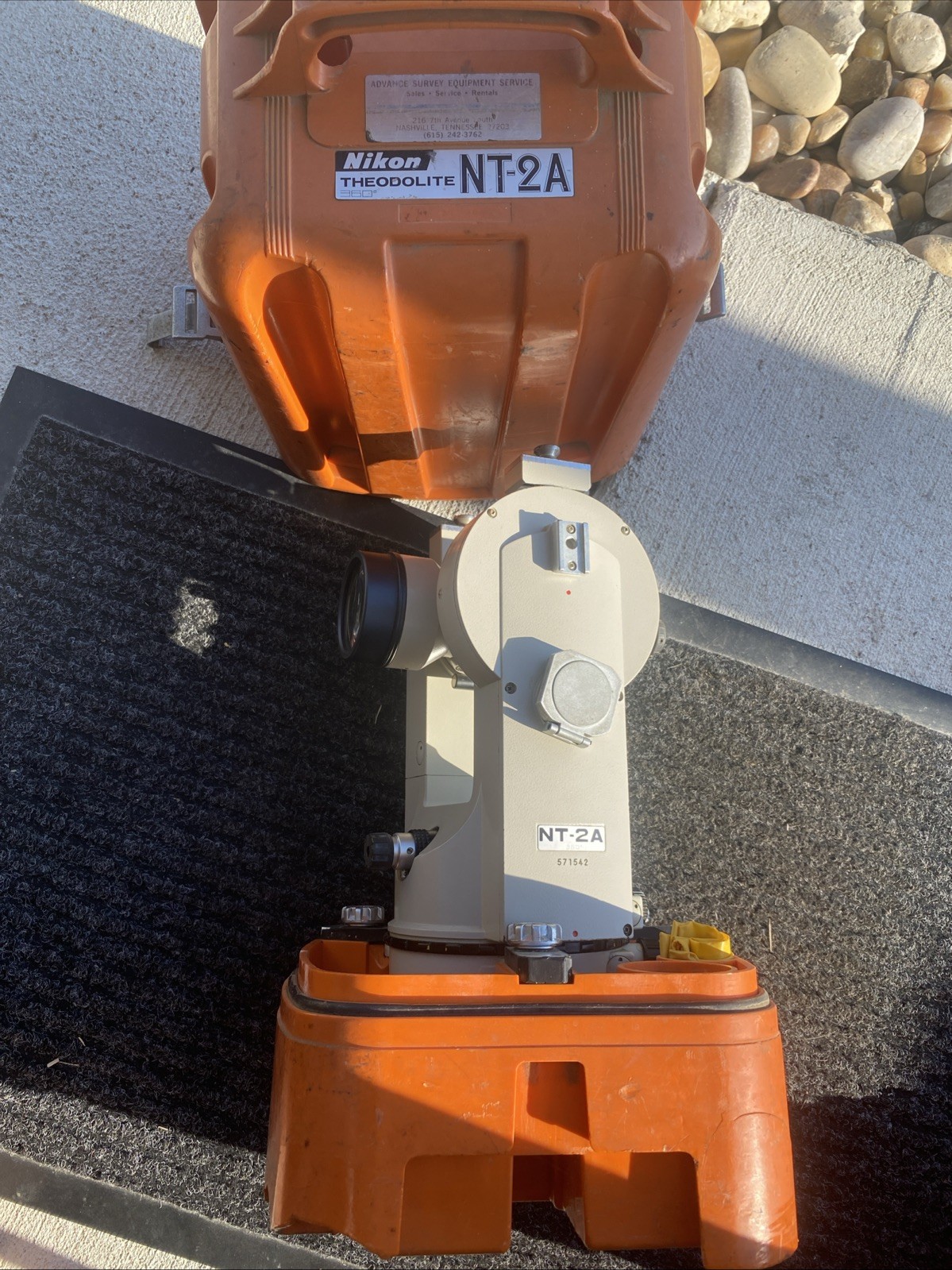 Nikon NT-2A ( 571542 ) Theodolite 360 degree with Hard Carrying Orange Case