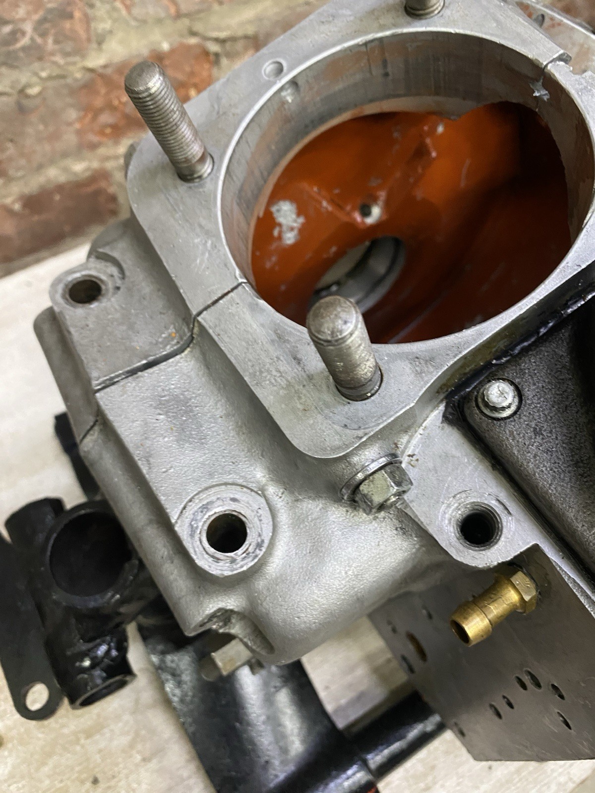 1983 Harley Davidson FXWG 1340cc Engine Cases Good Condition Matching Bellies