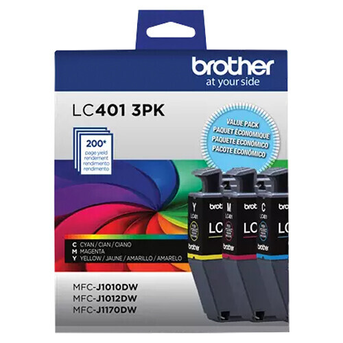 Brother Genuine LC401 / LC401XL Ink Cartridge MFC-J1010DW MFC-J1012DW MFC-J1170D