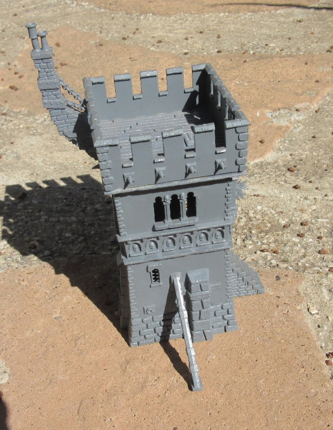 Warhammer Age of Sigmar Terrain Tower Used Tabletop Scenery