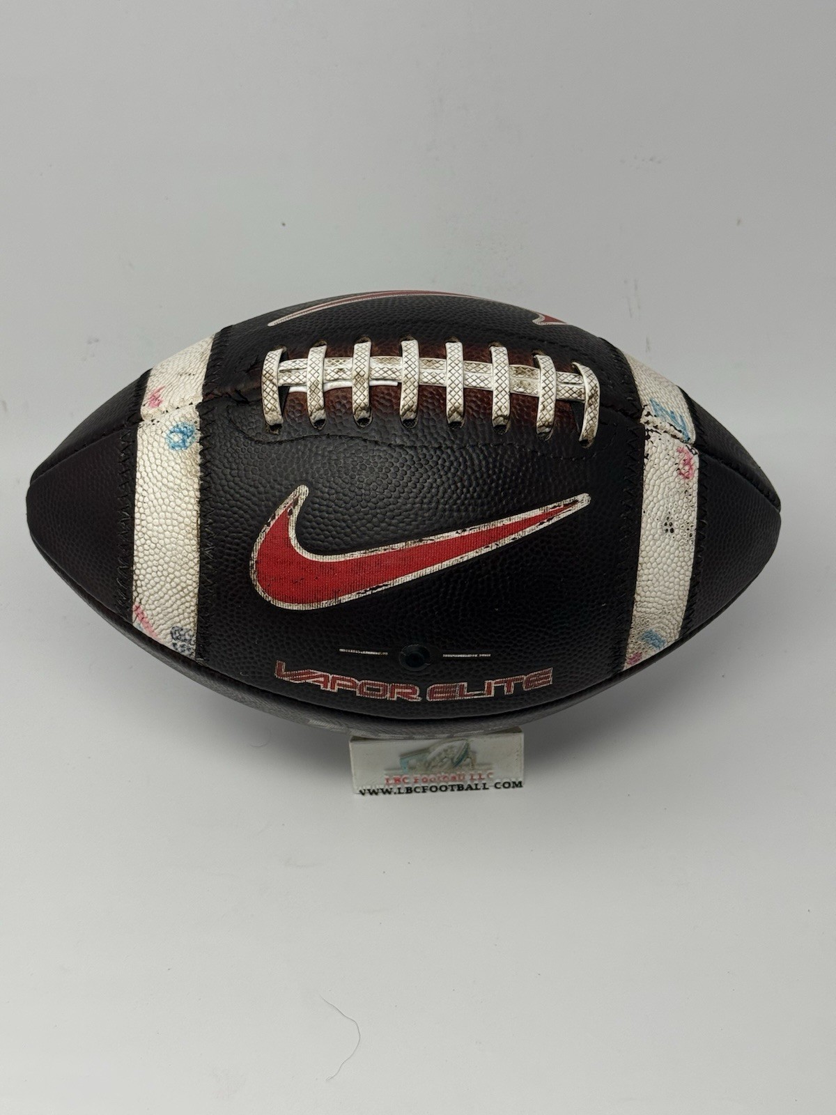 Nike Vapor Elite Leather Football NFHS NCAA Reg Size Footbal Game Prepped