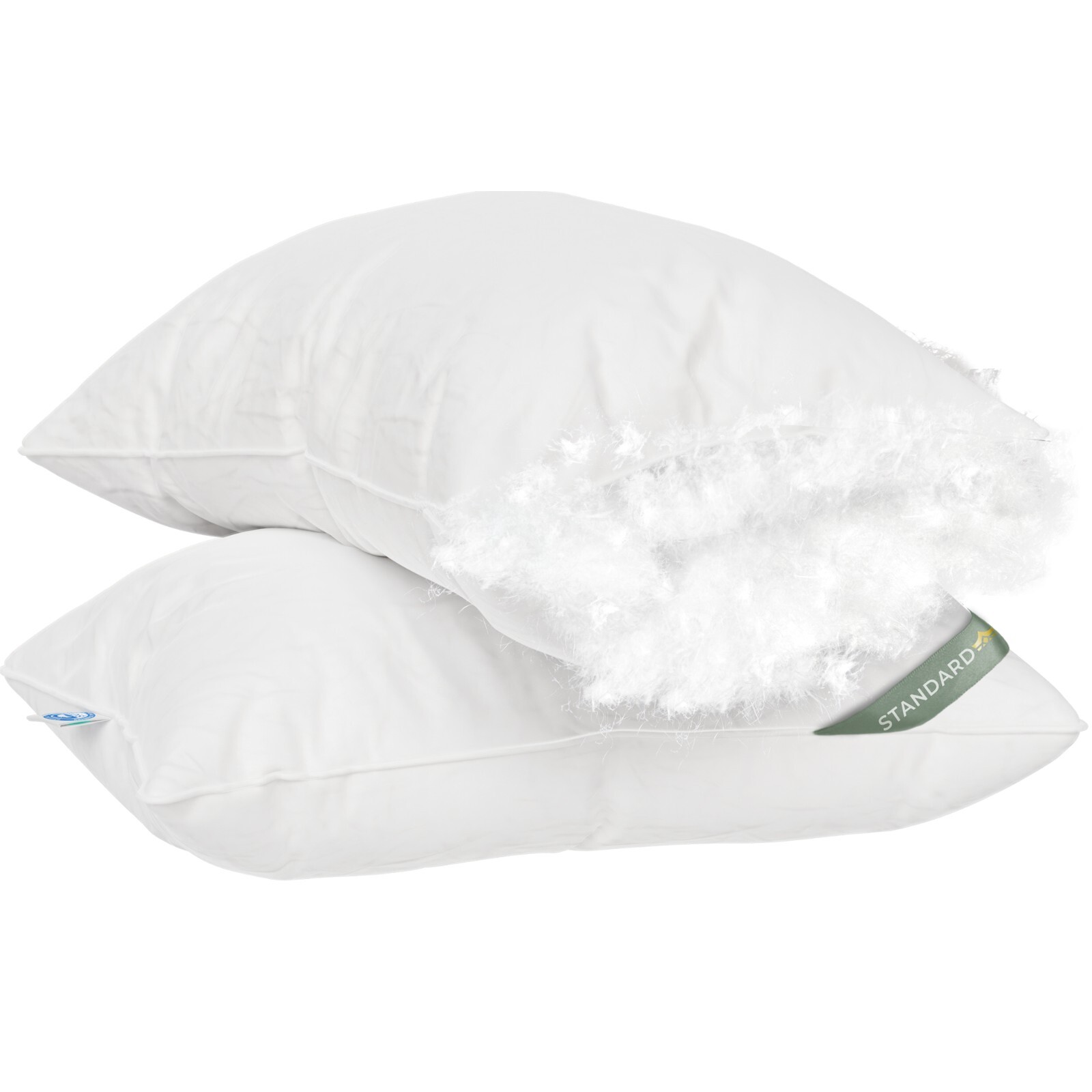 European 800 fill Power 100% White Goose Down Pillows Luxury Hotel Pillows