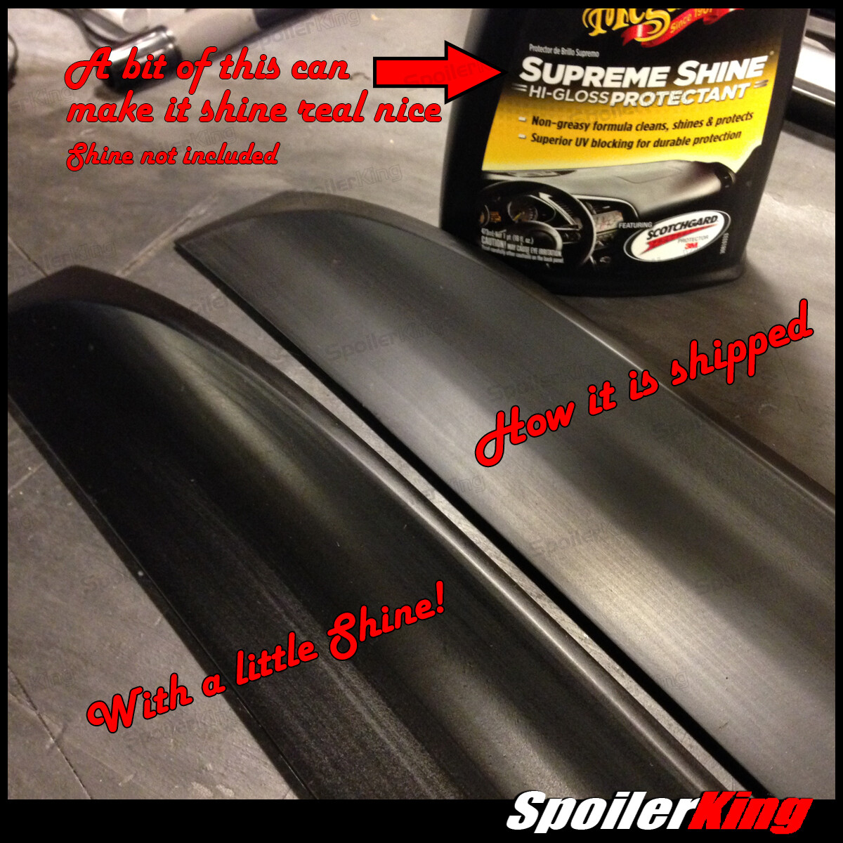 SpoilerKing Rear Trunk Spoiler DUCKBILL 284P (Fits: Corvette C5 1997-2004 all)