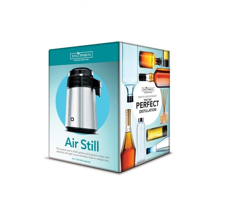 New Deluxe Stillmate Air Still Distillery Kit Make Your Own Gin/Whisky/Bourbon