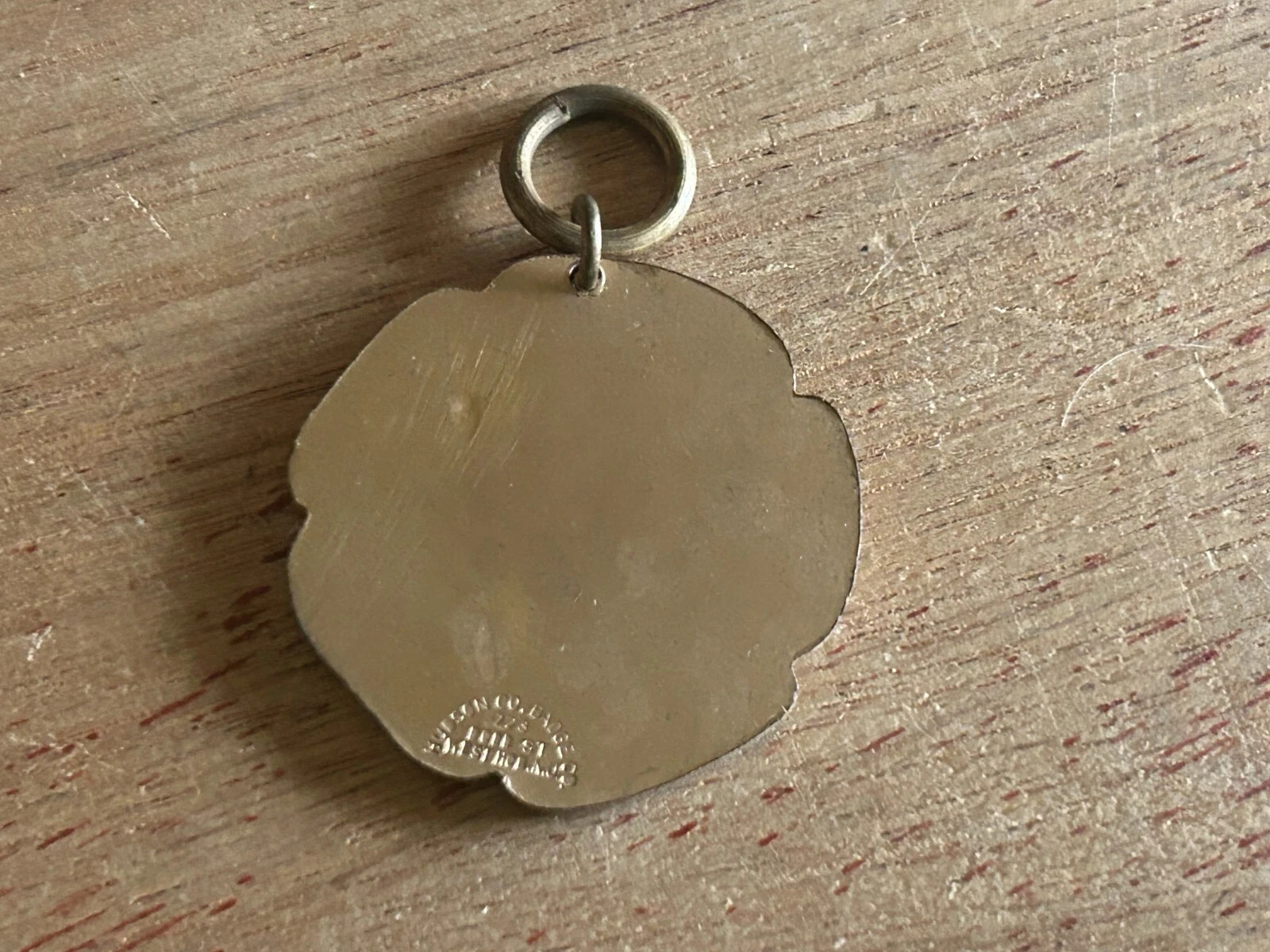 Hermes GAAC Medal FOB Award Deco Brass Tone Vintage Unsure HELP Hudson Badge USA