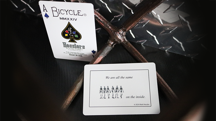 1 DECK Bicycle Hesslers (Maiden Back) playing cards