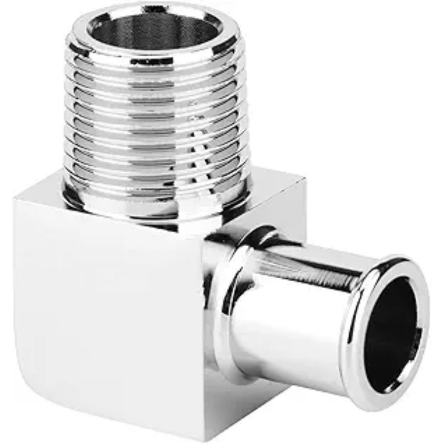 Hose Connector, Hose Fitting, Aluminum Alloy Hose Fitting 90 Degree Connector 1/