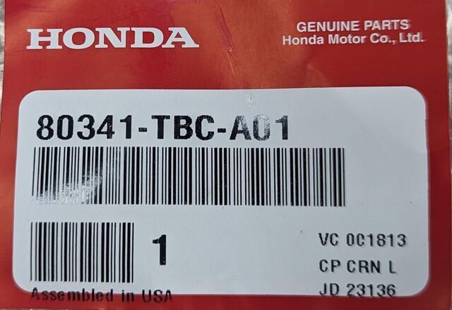 Genuine Honda AC Line 80341-TBC-A01