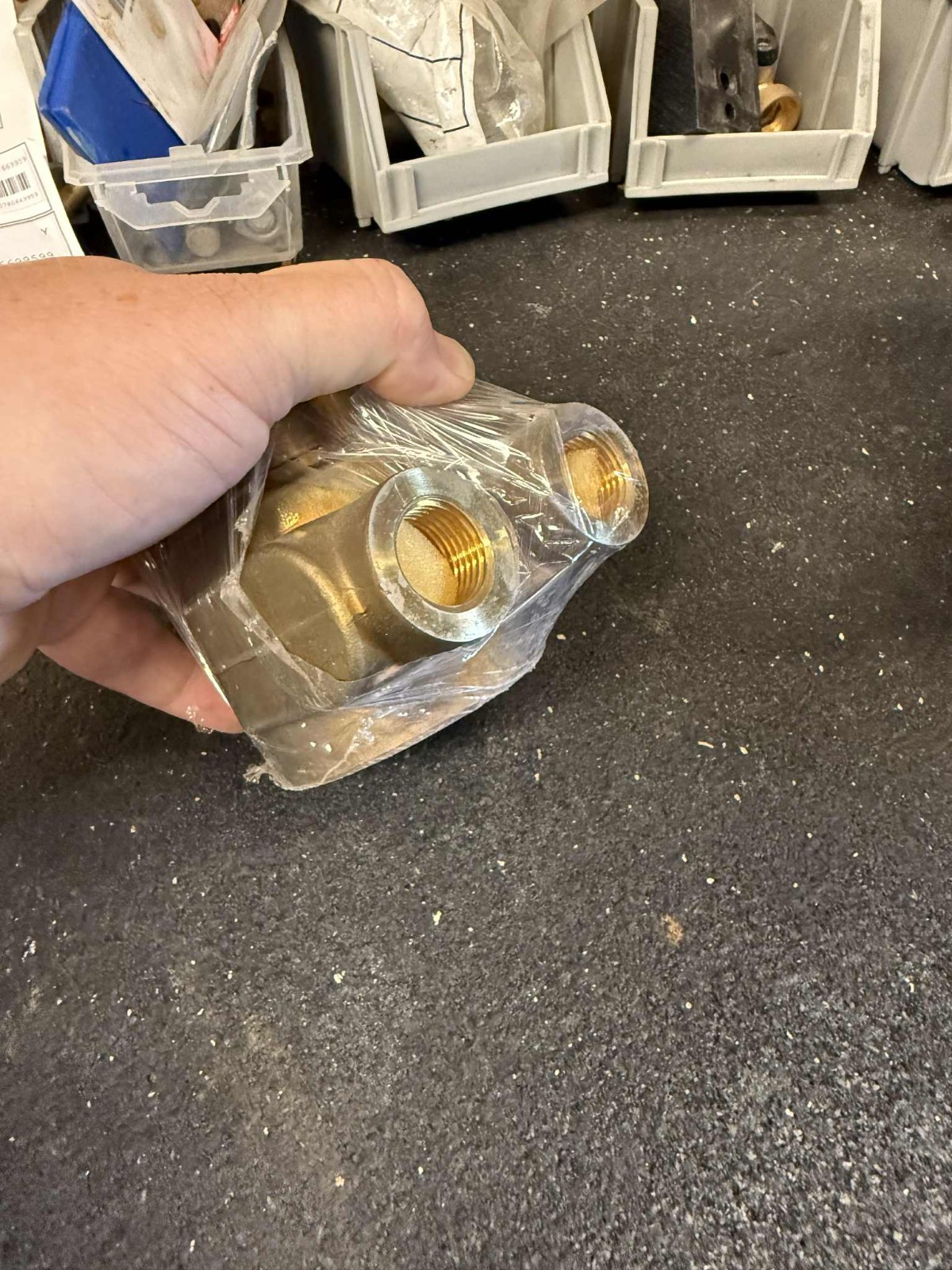 Fluid-O-Tech PA1000F Brass Flange Mount Rotoflow Rotary Vane Pump - 4.58-5.45 GP