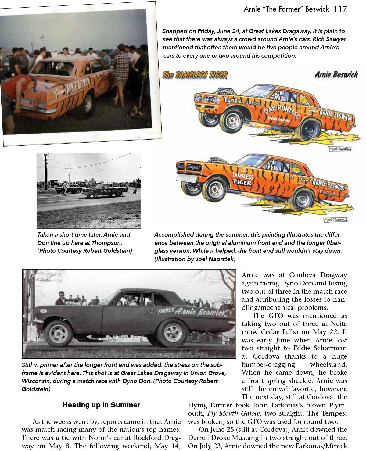 Arnie The Farmer Beswick NHRA