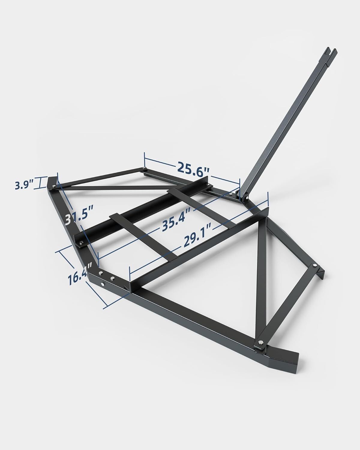 For ATV,UTV Driveway Drag Tow Behind Drag Harrow 66'' Width, Steel Gravel Grader