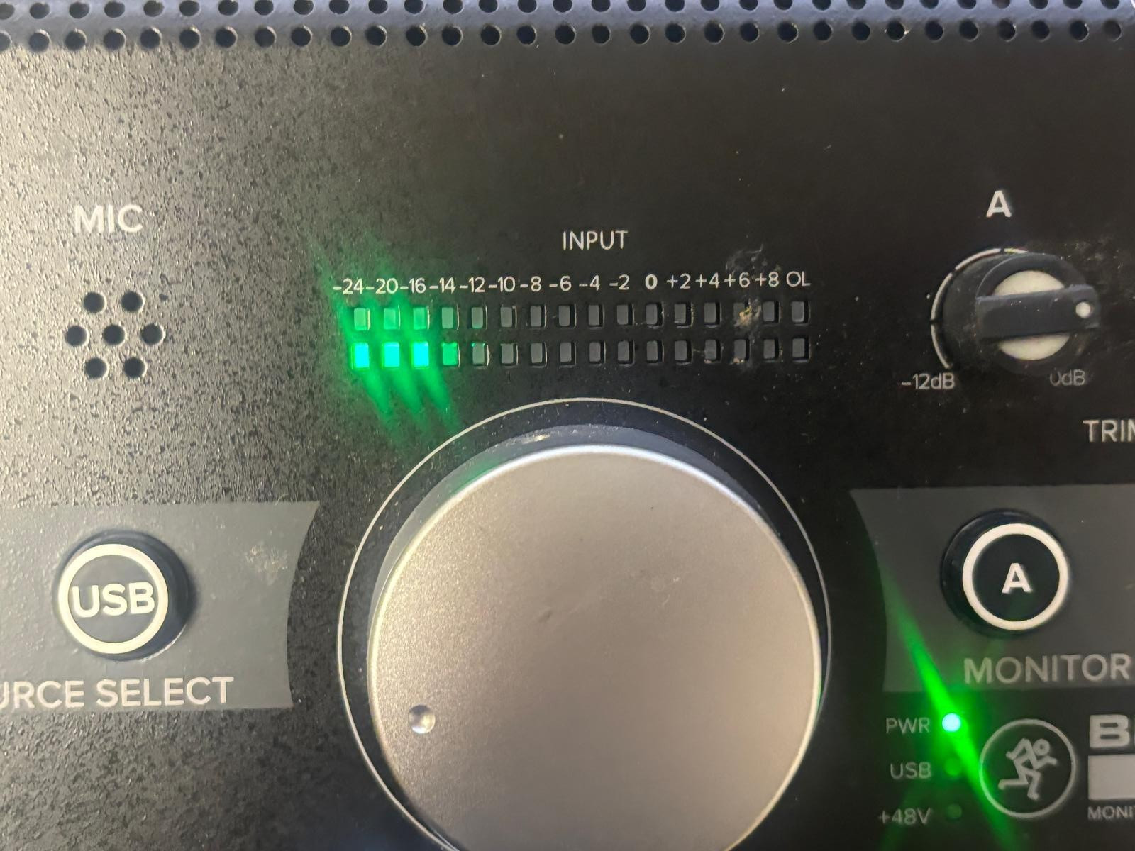 Mackie Big Knob Studio Monitor Controller - Used