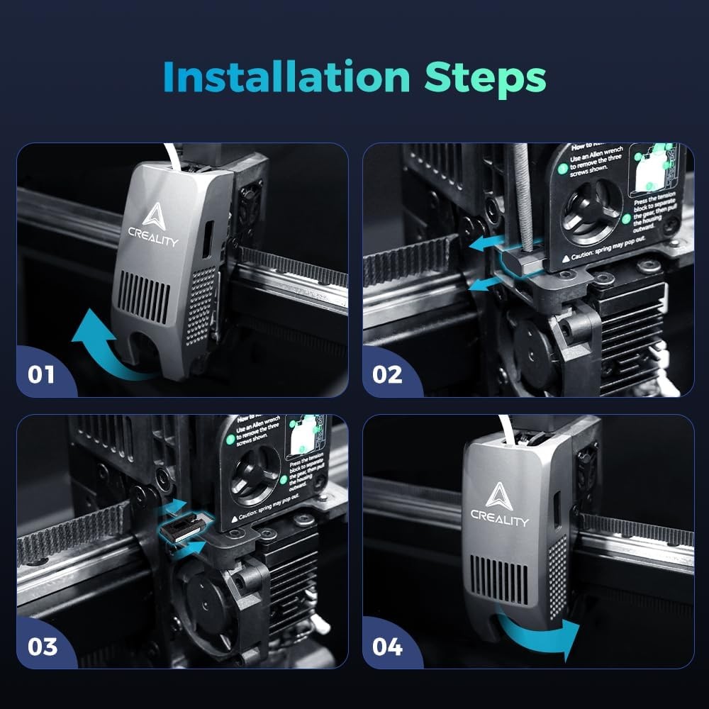 Creality K2 Plus/K2/K2 Pro Filament Cutter Module Replacement Fast Cut Off 10PCS