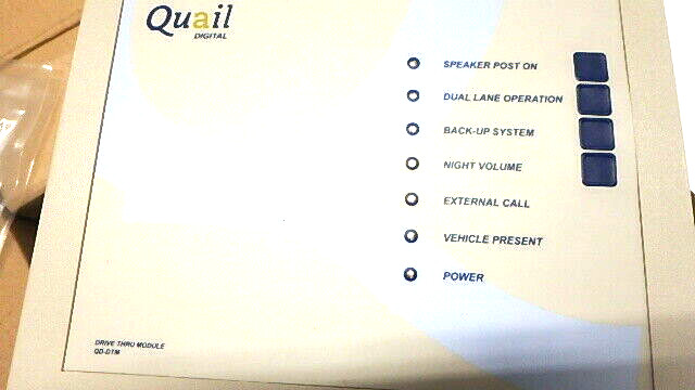 QUAIL DRIVE THRU DIGITAL HEADSET MODULE NEW