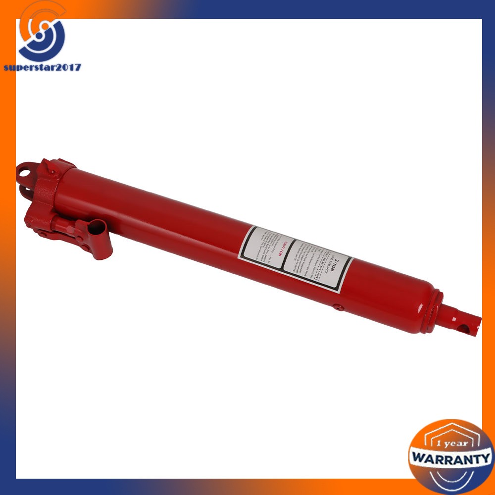 3 Ton Long Manual Hydraulic Jack Single Pump Engine Lift Cherry Picker