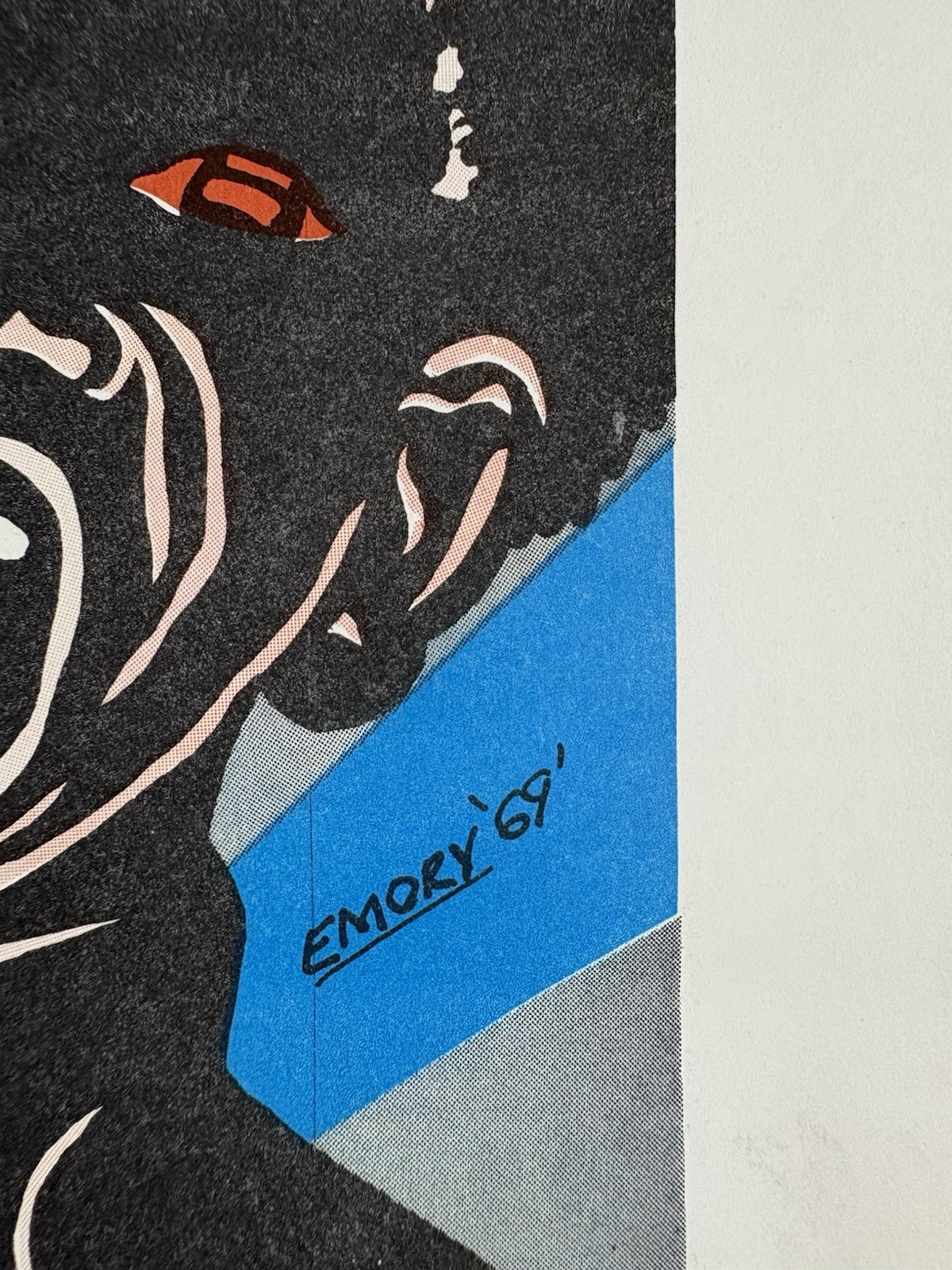 BLACK PANTHER PARTY Political Poster 1969 BPP Emory Douglas OPPRESSORS BLOOD