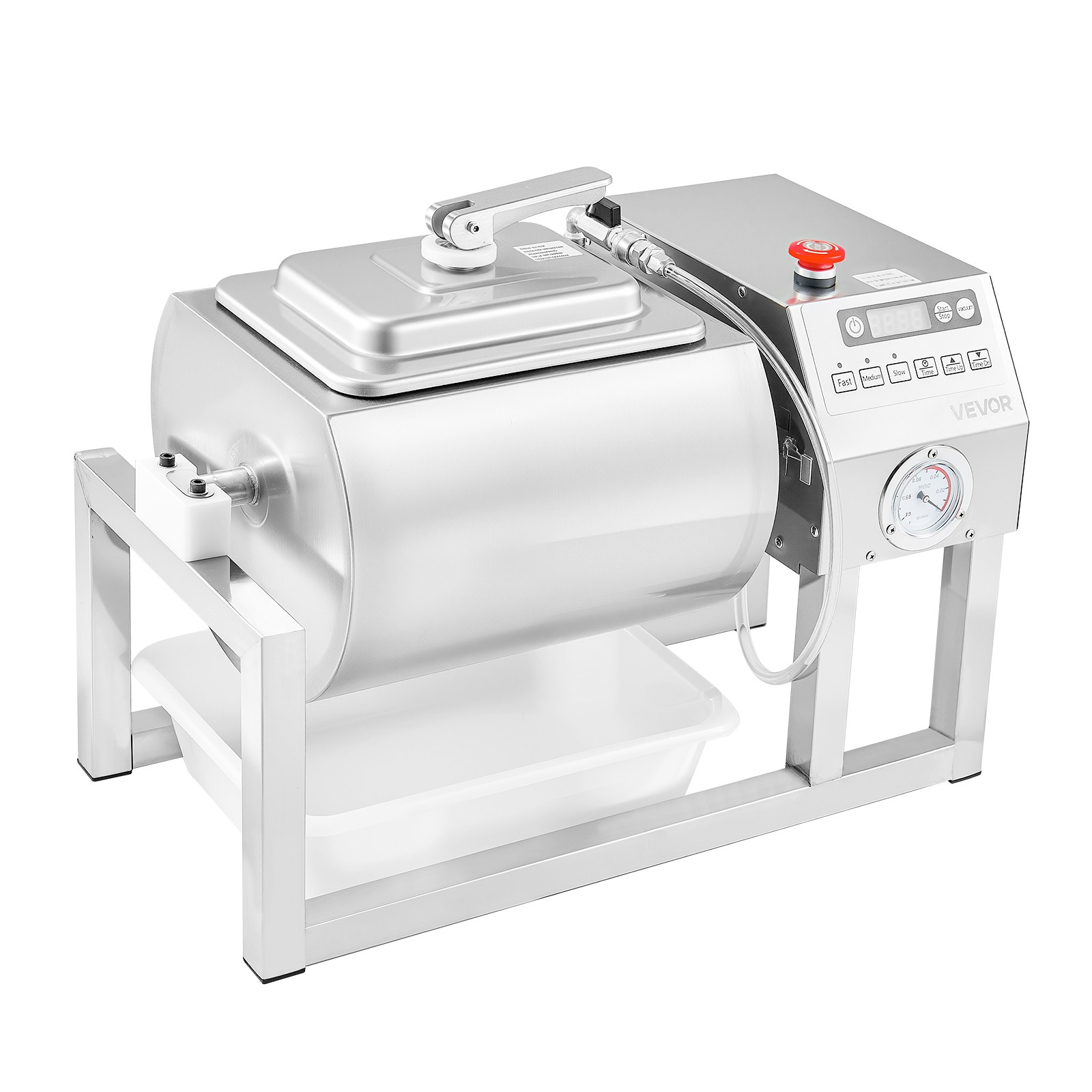 VEVOR Vacuum Meat Tumbler Marinator Machine 20L for Chicken Steak Fish