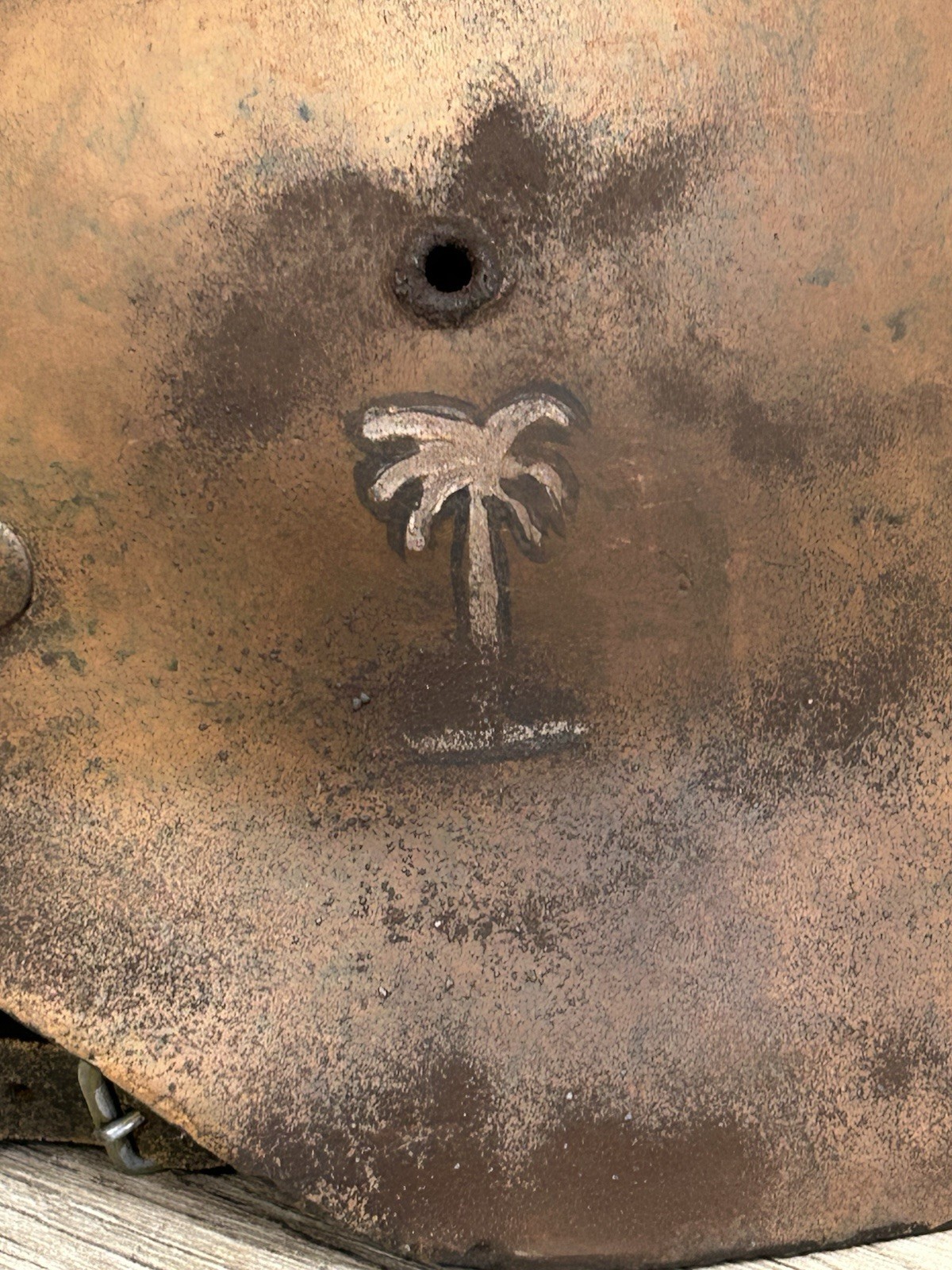 German Helmet M40 WW2 Combat helmet M 40 WWII size 64.