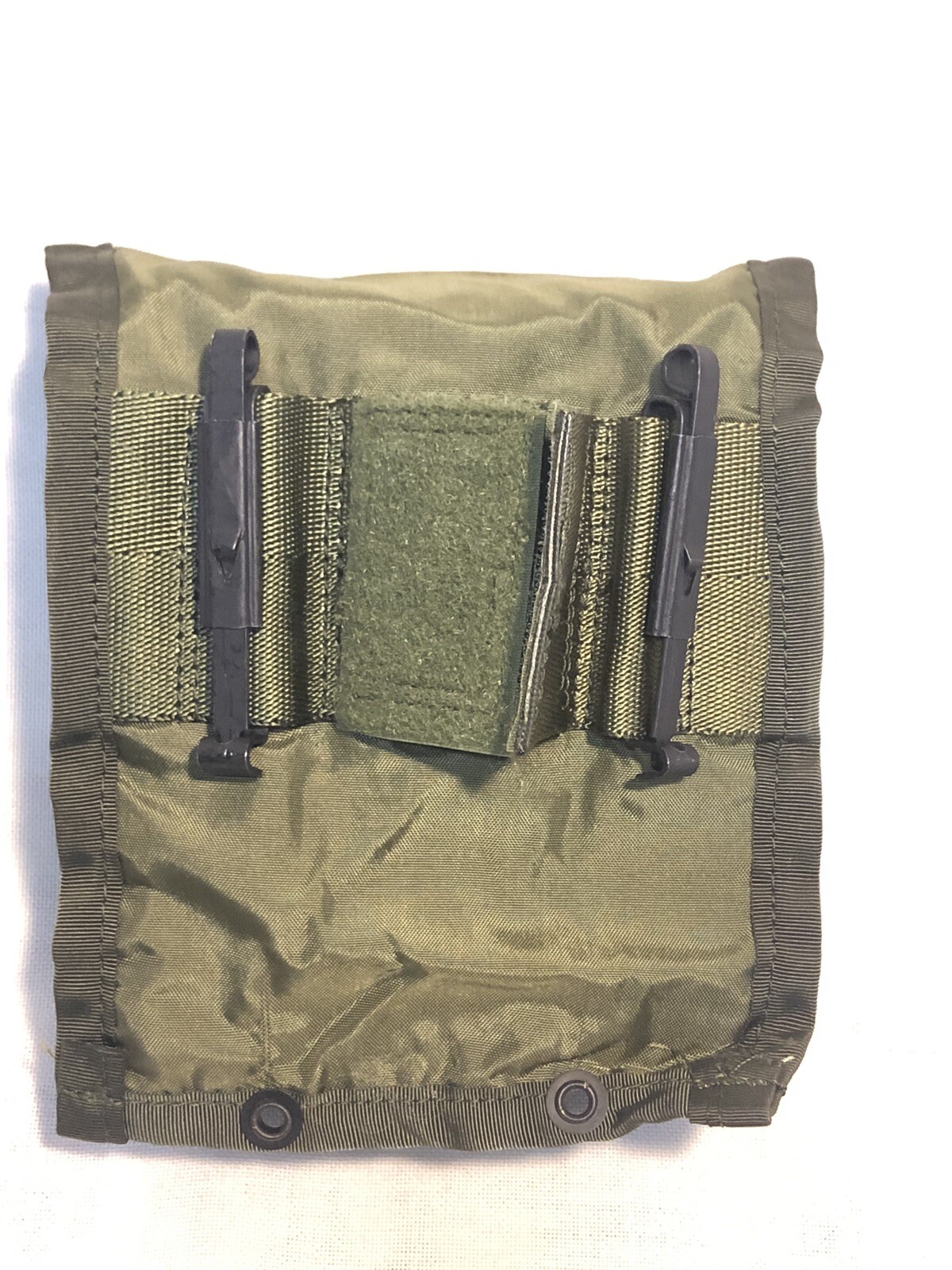 US MILITARY INDIVIDUAL FIRST AID KIT POUCH ONLY IFAK SNAP FLAP & ALICE CLIPS NEW