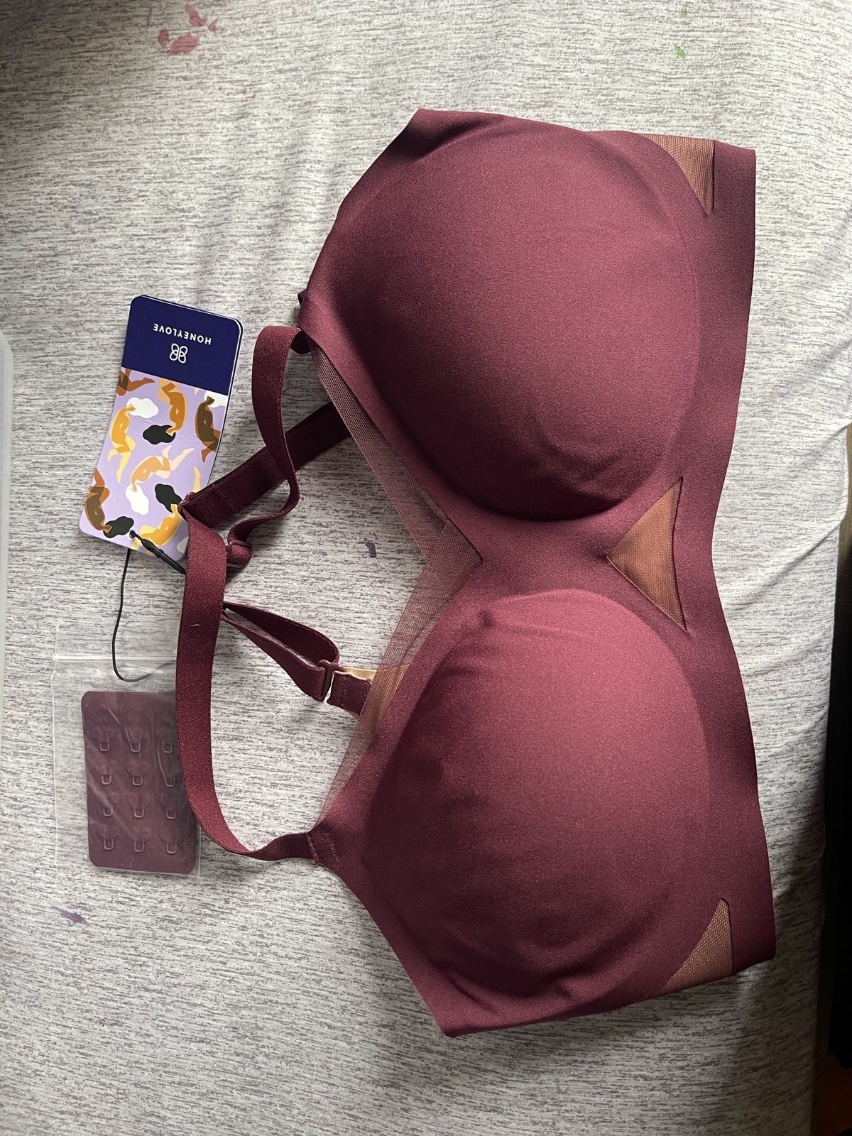 Honey love liftwear crossover bra