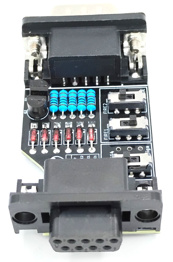 Commodore 64 & Amiga Adapter For Using Sega Genesis Gamepads - USA Seller