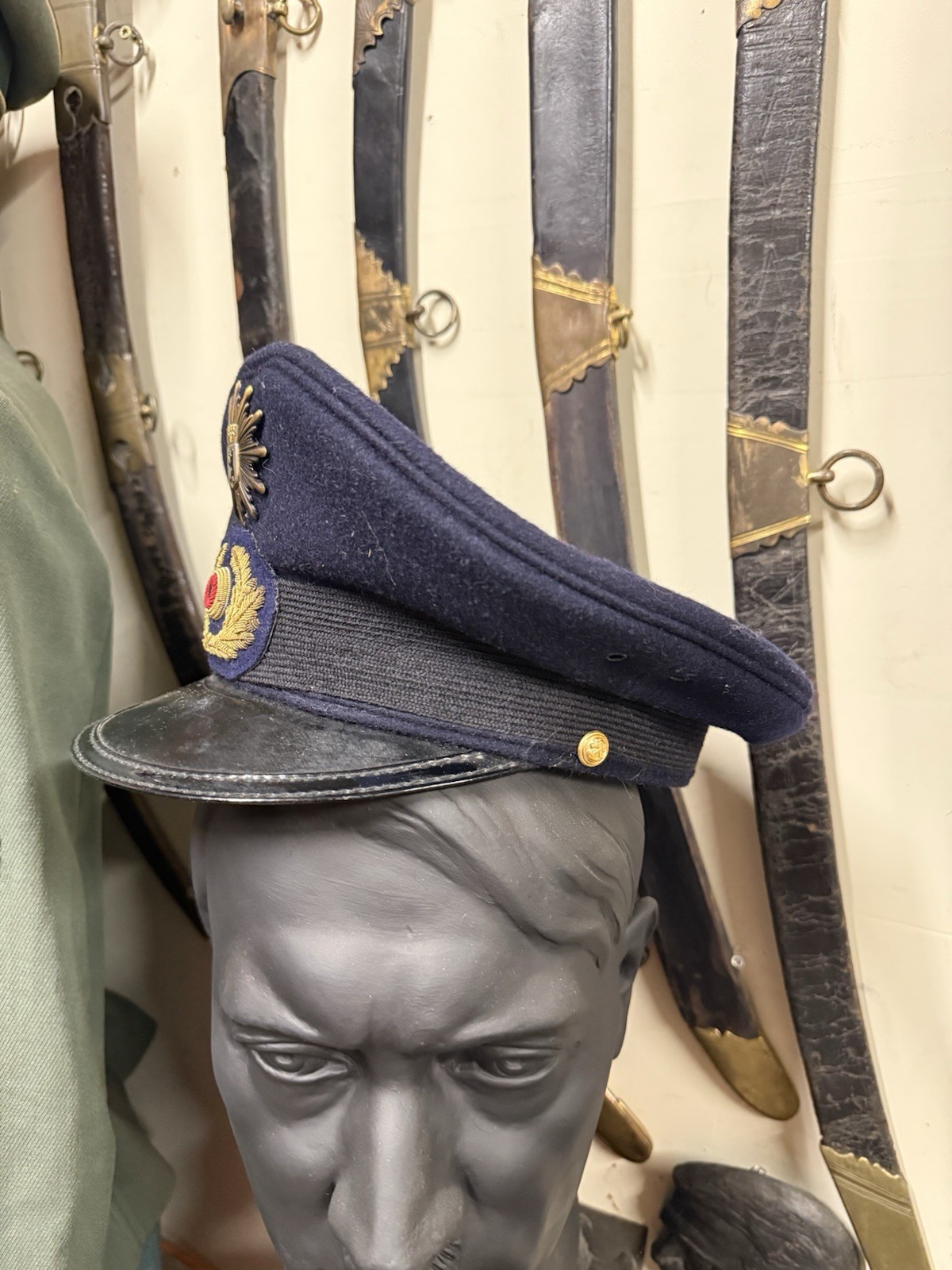 Ww1 Or Ww2 German Visor Hat