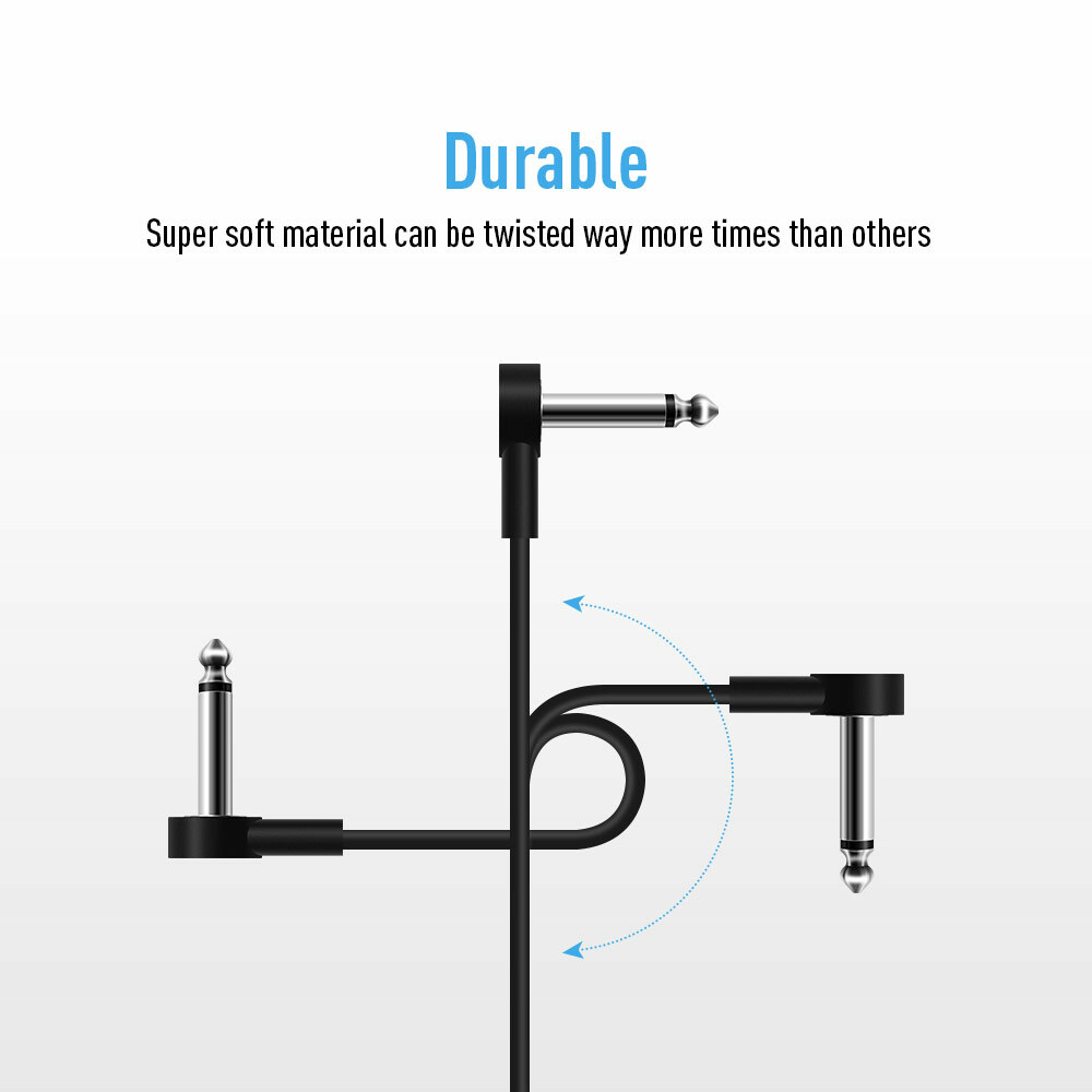 SONICAKE 15cm Patch Cable for Electric Guitar Effects pedal 3-6 pcs