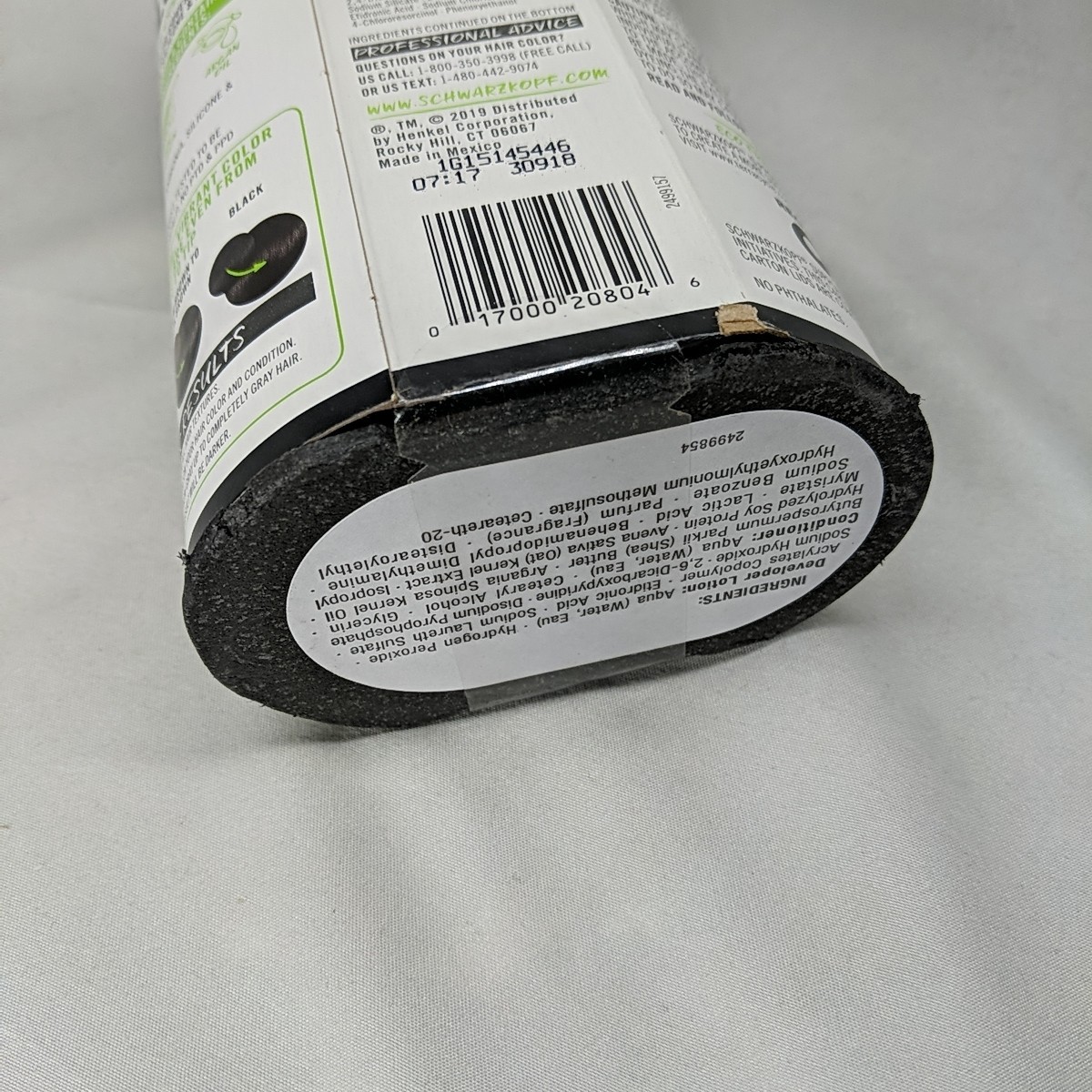 1 Schwarzkopf Simply Color 1.0 Jet Black Permanent Color Hair