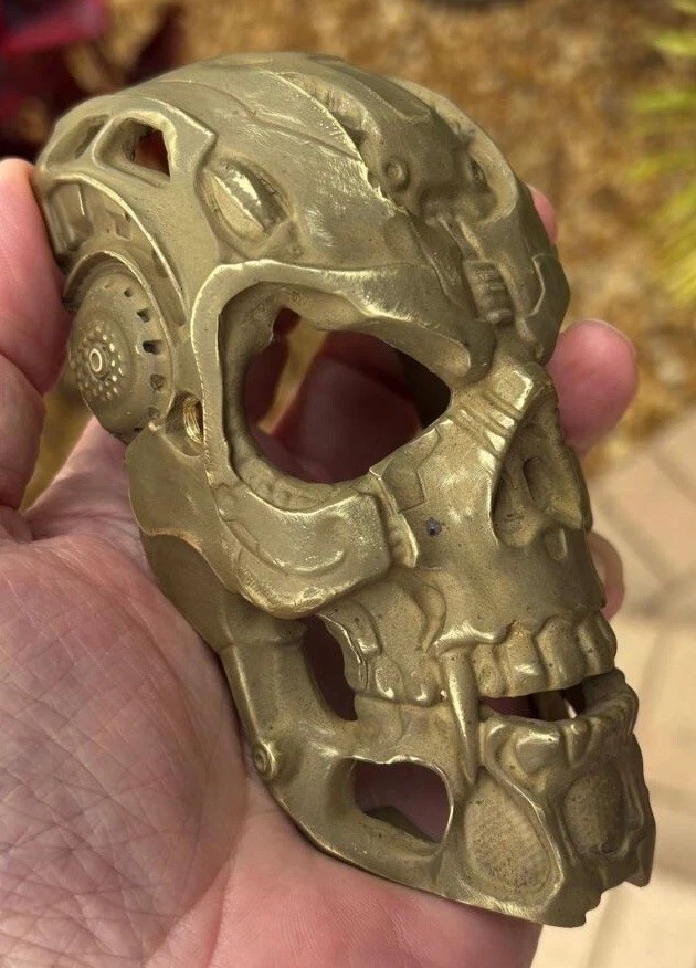 Rat Rod Skull - Hood Ornament Grille Off Road-Truck-Jeep-Hummer-Hot Rod-T Bucket